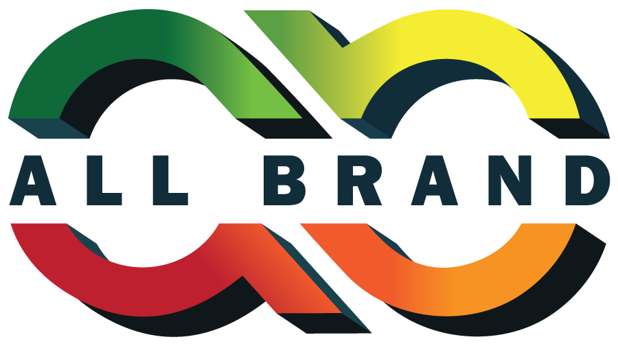 all brand appliance parts logo with no website tagline